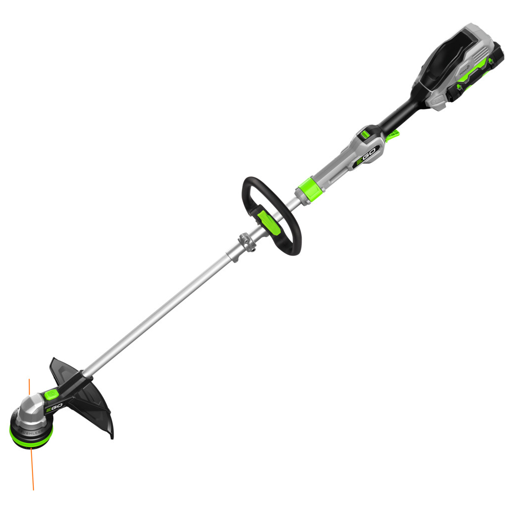 Order a Cordless grass trimmer with Powerload, a 35cm cut, 2-speed brushless motor, and up to 60-min runtime. Includes 2.5Ah battery & charger.